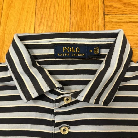 Men’s Ralph Lauren striped polo shirt - Picture 4 of 4